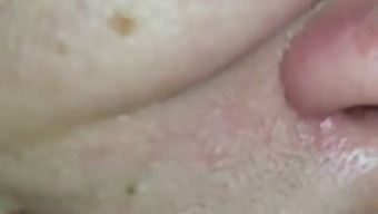 Mouth And Spoon Filled With Cum In A Bdsm Scene