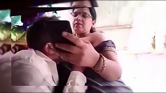 Mature Kannada Aunty Indulges In Passionate Encounter With Tailor Who Fondles And Sucks Her Breasts