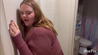 Fat Women Roommate Gets Caught And Filled With Cum