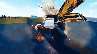 Mothra And Godzilla Engage In A Sexual Battle On The Video Game Platform Roblox