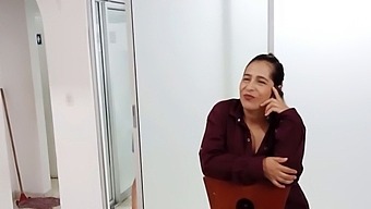 A Mature Latina Woman Discovers Her Stepmother Pleasuring Herself On The Phone And Confronts Her About It, Leading To A Heated Encounter